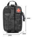 Medical Kit First Aid Pack Survival Emergency Medicine Waist Bag Molle Kit Gear Rescue Equipment Tourniquet. 