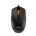 MEETION MT-M362 USB Wired Mouse Black with High Precision & Accuracy, 3+1 Buttons, 1000 DPI Optical Sensor, Symmetrical & Ergonomic Design, Plug & Play, Compatible with XP/Vista/7/8/10/11 MAC OS. 
