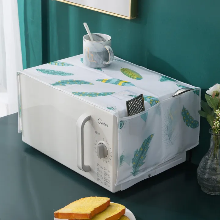 Dust Cover Microwave Cover Refrigerator Dust Cover Universal Oven Cover Oil-proof Beauty Refrigerator Washing Machine Cover