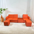 Stylish Ply-Wood Sofa With Tool Chair. 