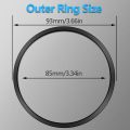 For 2016-2023 Tacoma A/C Vent Ring Outer Cover Air Conditioning Outlet Trim Decoration Toyota Tacoma Accessories 4 Piece Kit.