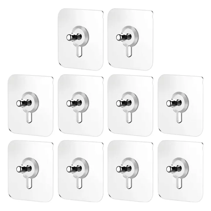 10Pcs%20Self%20Adhesive%20Invisible%20Screw%20Stickers%20for%20Home%20Kitchen%20Transparent%20Wall%20Screws%20for%20Cisco%20Cabinet%20Shelf%20-%20Image%204