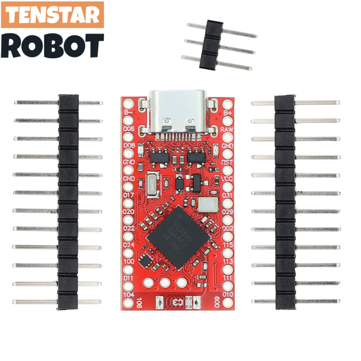 TENSTAR%202pcs%20NRF52840%20Development%20Board%20Compatible%20With%20Nice!Nano%20V2.0%20Bluetooth%20Split%20keyboard%20Pro%20Micro%20Red%20Board%20-%20Image%202