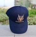 Markhor Cap Stylish logo Hat Black Premium Quality. 
