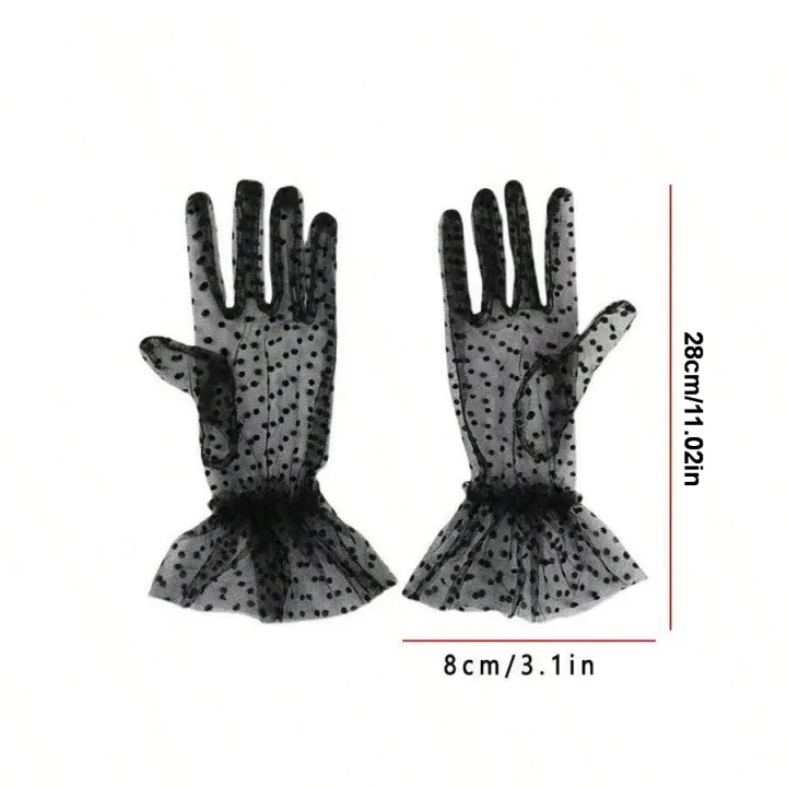 New%20Polka%20Dot%20Lace%20Gloves,%20Sunscreen%20Breathable%20Mesh%20Gloves,%20Wedding%20Bridal%20Dress%20Accessories%20Gloves%20-%20Image%203