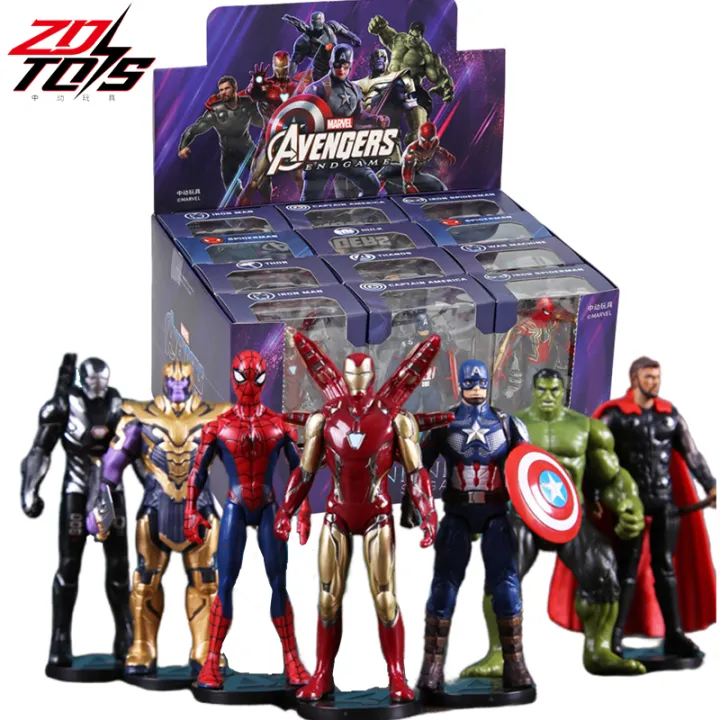 ZD%20Original%20Avengers%20Iron%20Man%20Spider%20Man%20GREEN%20GOBLIN%20VENOM%202099%20Thor%20Captain%20America%20Thanos%20Hulk%20War%20Machine%20Action%20Figures%20Toy%20-%20Image%202