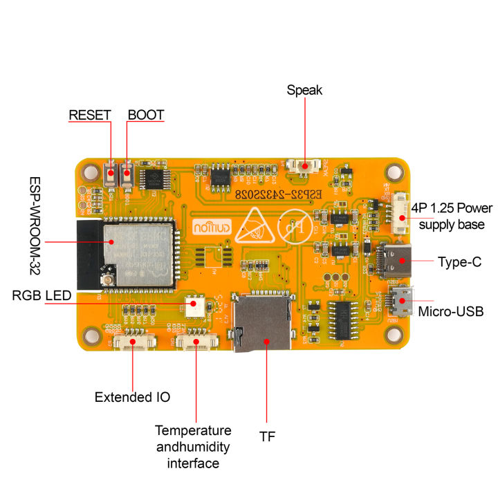 2.8"%20ESP32-2432S028R%20ESP32%20Display%20ILI9341%20Resistive%20Touchscreen%20TFT%20LCD%20Module%20ESP-WROOM-32%20Development%20Board%20Acrylic%20Case%20-%20Image%202