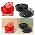 24 Pieces Fast Food Baskets Retro Deli Baskets Bread Fry Baskets Serving Tray Platters for Arts Kitchen Office Party Burgers.