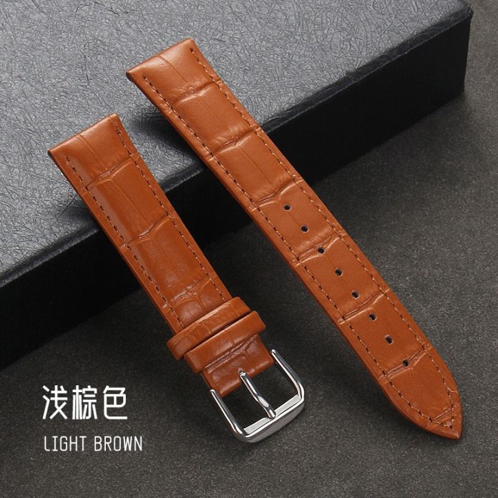 Genuine%20Calfskin%20Leather%20Watch%20Strap%20Slub%20Pattern%20Bracelet%2012/13/14/15/16/17/18/19/20/21/22/24mm%20Universal%20Watchband%20Accessories%20-%20Image%207