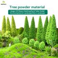 45g Artificial Tree Powder Micro Small Garden Decorative Diy Crafts Foliage Materials for Model Tree Scenery Layout Dioramas. 