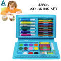 Color Box Set For Kids 42 PCS Kids Painting Arts & Crafts Coloring Set.. 