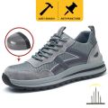 Safety Boots Working Shoes For Men Steel Toe Lightweight Footwear Security. 