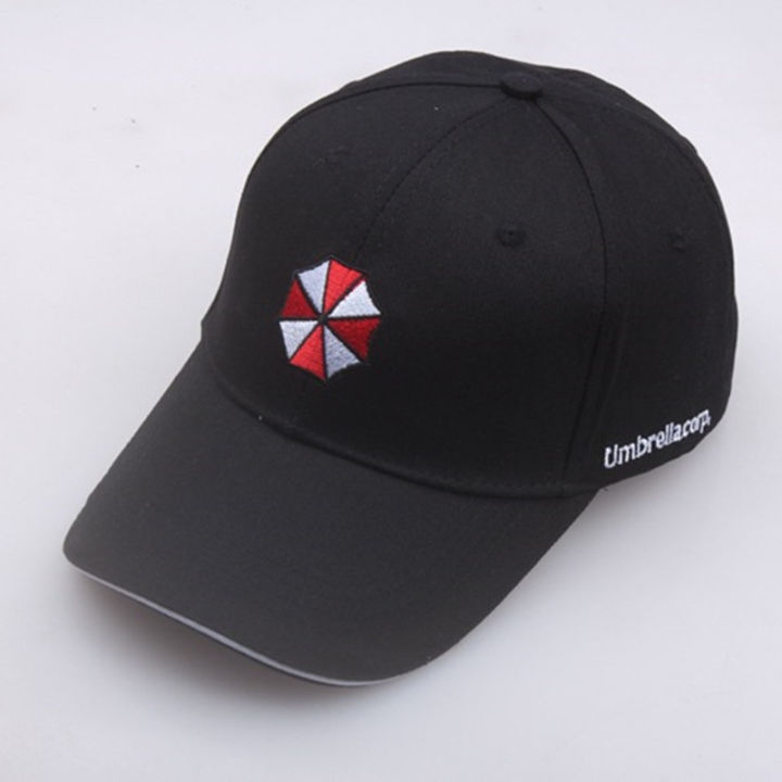 Adult%20Outdoor%20Sunscreen%20Hats%20Residents%20Evils%20Protective%20Umbrella%20Baseball%20Cap%20Umbrella%20Corporation%20Symbol%20Unisex%20Adjustable%20Hat%20-%20Image%203