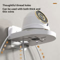 Universal Non-Drilling Wall Mount for CCTV Camera - Durable and Space-Saving Storage Holder. 