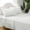 4pcs Sheet Set Lightweight Super Soft Easy Care Wrinkle Free Microfiber Bedding Sets with 14-Inch Deep Pockets for Women Men. 