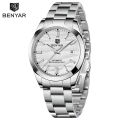 BENYAR Top Sand Series 40mm Hot Selling Mechanical Watch 316L Stainless Steel Simple 5 Bar Waterproof Automatic Men's Watch. 