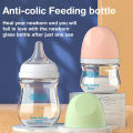 Dr.isla Anti-Choke Baby Bottle Newborn Glass Bottles 90/160ML Anti-flatulence Milk Feeding Bottles Infant BPA Free 0-3 Month. 