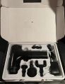 FineLife Handheld Cordless Percussion Massage Gun w/ Four Massage Heads and 6.speeds. 