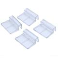4Pcs/Set Acrylic Fish Tank Lid Cover Support Holder 6-12mm Multifunctional Glass Aquarium Top Cover Support Rack Aquarium Stands. 