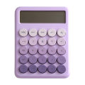 Desktop Calculator 12 Digit Large LCD Display Big Round Button Cute Gradient Colored Calculator Suitable for Office School Home. 