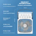 3 In 1 Fan AIr Conditioner Household Small Air Cooler LED Night Light Portable Humidifier Air Adjustment Fan Office Home Fan New. 
