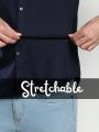 Stretchable Formal Shirt For Men's. 