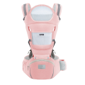 Ergonomic Baby Carrier Backpack Infant Baby Hipseat Carrier Front Facing Ergonomic Kangaroo Baby Wrap Sling Travel Backpack.