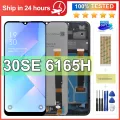 100% TEST For TCL 30 SE LCD Touch Display Screen Digitizer With Frame Assembly Replacement For TCL 30SE 6165H, 6156H1 Display. 