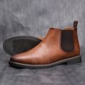 40~46 Men Chelsea Boots Brand Retro Comfortable Fashion Men Boots. 