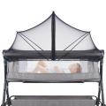 Bassinet Netting Cover Bassinet Cover Breathable Foldable Mesh Zipper Baby Mosquito Net Encrypted Bug Net Crib Protectors. 