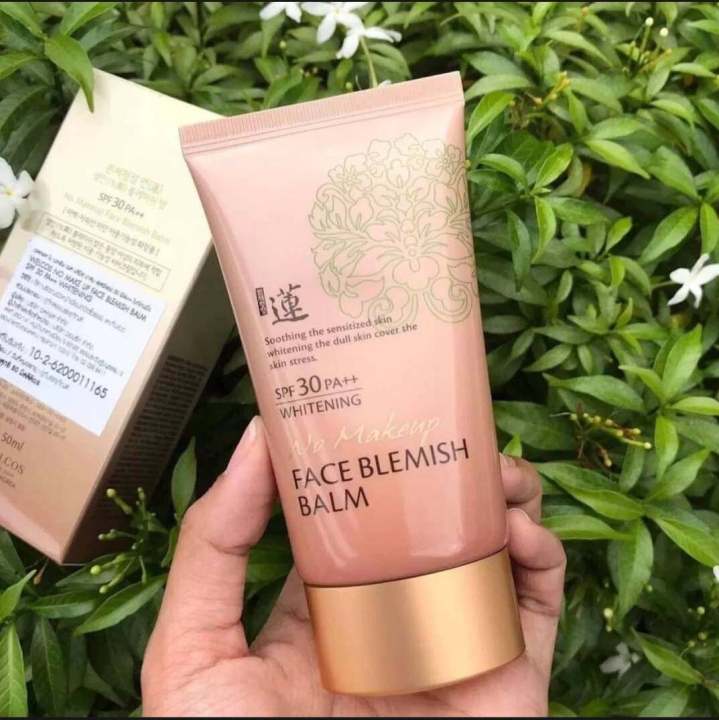 Bb Cream Welcos No Makeup Face Blemish Balm Spf30 Pa++ 50 Ml.