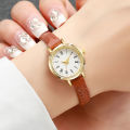 Women Watches Fashion Small Roma Dial Ladies Leather Band Quartz Watch Reloj Mujer Girls Clock .