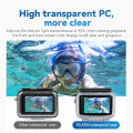 TELESIN 45M Waterproof Case For DJI OSMO Action 3 4 Underwater Diving Housing Cover Action Camera Accessories. 