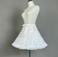 Woman Short Fluffy Petticoat Crinoline Lolita Tutu Under Skirt For Pleated Skirt Cosplay Wedding Prom Dress. 