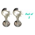 Heavy-Duty Curtain Rod/Bracket with Screws - Strong Support for Your Curtains. 