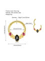 Fashion Crystal Stainless Steel Septum Hoop Clickers Nose Ring Women Tragus Cartilage Helix Piercing Hoop Earrings Jewelry. 