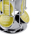 LMETJMA 360-degree Rotation 24 Dolce Gusto Coffee Capsule Holder Coffee Capsule Stand Coffee Capsule Storage Rack JT222.
