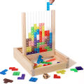3D Transparent Tetris Puzzle Logic Thinking Brain Development Two-Player Tetris Logic Fun Educational Toy Two Versions Available. 