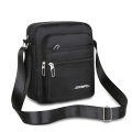 Four Layer Zipper Waterproof Single Shoulder Messenger Bag Business Bag Wallet.
