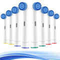 4/8/12/16/20 Pack Sensitive Gum Care Soft Bristle Replacement Brush Heads Compatible with Oral b Braun Electric Toothbrush. 