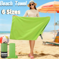 Microfiber Ice Cold Towel 6 Sizes  Quick Dry Super Absorbent Towel  Beach Gym Yoga Camping Travel Sports  Portable Storage Bag. 