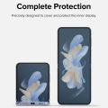 Ringke Dual Easy Film Screen Protector for Samsung Galaxy Z Flip 4 (2pack) (iSure). 