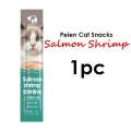 Pelen Cat Treats Tuna Chicken, Tuna Shrimp, Salmon Shrimp 15g X 50 Pcs ( 3 Flavors ). 