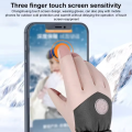 Waterproof Ski Gloves Women Winter Touch Screen Snow Gloves Fleece Lined Warm Thermal Gloves for Snowboard Skiing Running.