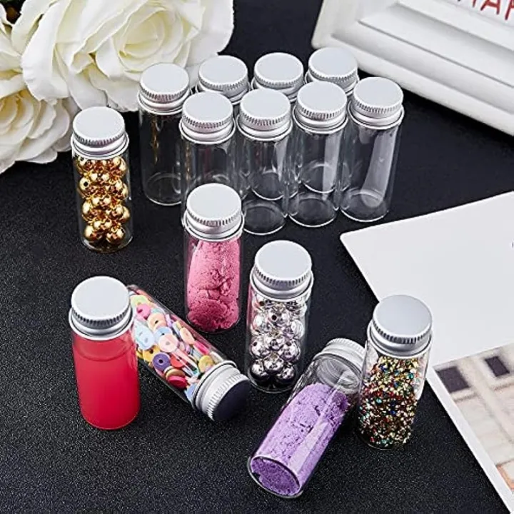 17%2014ml%20Vials%20Tiny%20Glass%20Bottles%20Clear%20Empty%20Jars%20with%20Aluminum%20Top%20Screw%20Lids%20Small%20Mini%20Message%20Sample%20Bottle%20-%20Image%206