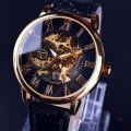 FORSINING 99A Men's Mechanical Watches Luxury Fashion Elegant Automatic Genuine Leather Strap Wrist Watches for Male Gift Clock. 