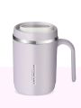Office Cup, Tea Cup, Insulated Coffee Mug, Stainless Steel Coffee Mug 500 ml with Handle | Premium Clear Cap Mug with Lid for Coffee/Tea/Milk.. 