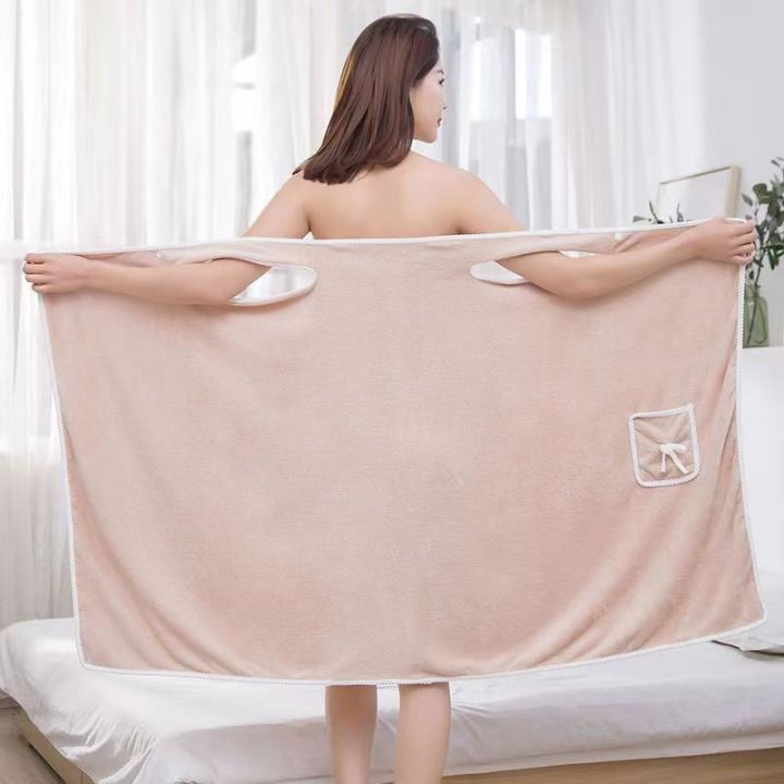 80*133Cm%20Womens%20Bath%20Towels%20Girls%20Wearable%20Fast%20Drying%20Bathing%20Beach%20Spa%20Bathrobes%20Wash%20Clothing%20Shower%20Bath%20And%20Gym%20Towel%20-%20Image%207