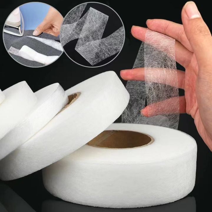 70 Yards Hot Melt  Double Sided Sewing Accessory Adhesive Tape Cloth Apparel Fusible Interlining Accessories Patchwork Lining