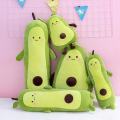 Stuffed Fruit Avocado Doll Green Giant Avocado Plush Toy Soft Doll Big Sleeping Pillow Birthday Cute  for Girl Room Decor. 